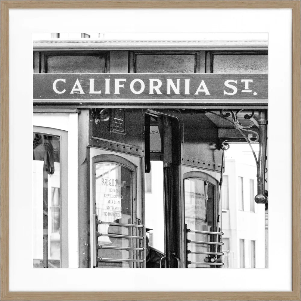 Poster San Francisco ’California Street’ SF03Q - Wandbilder