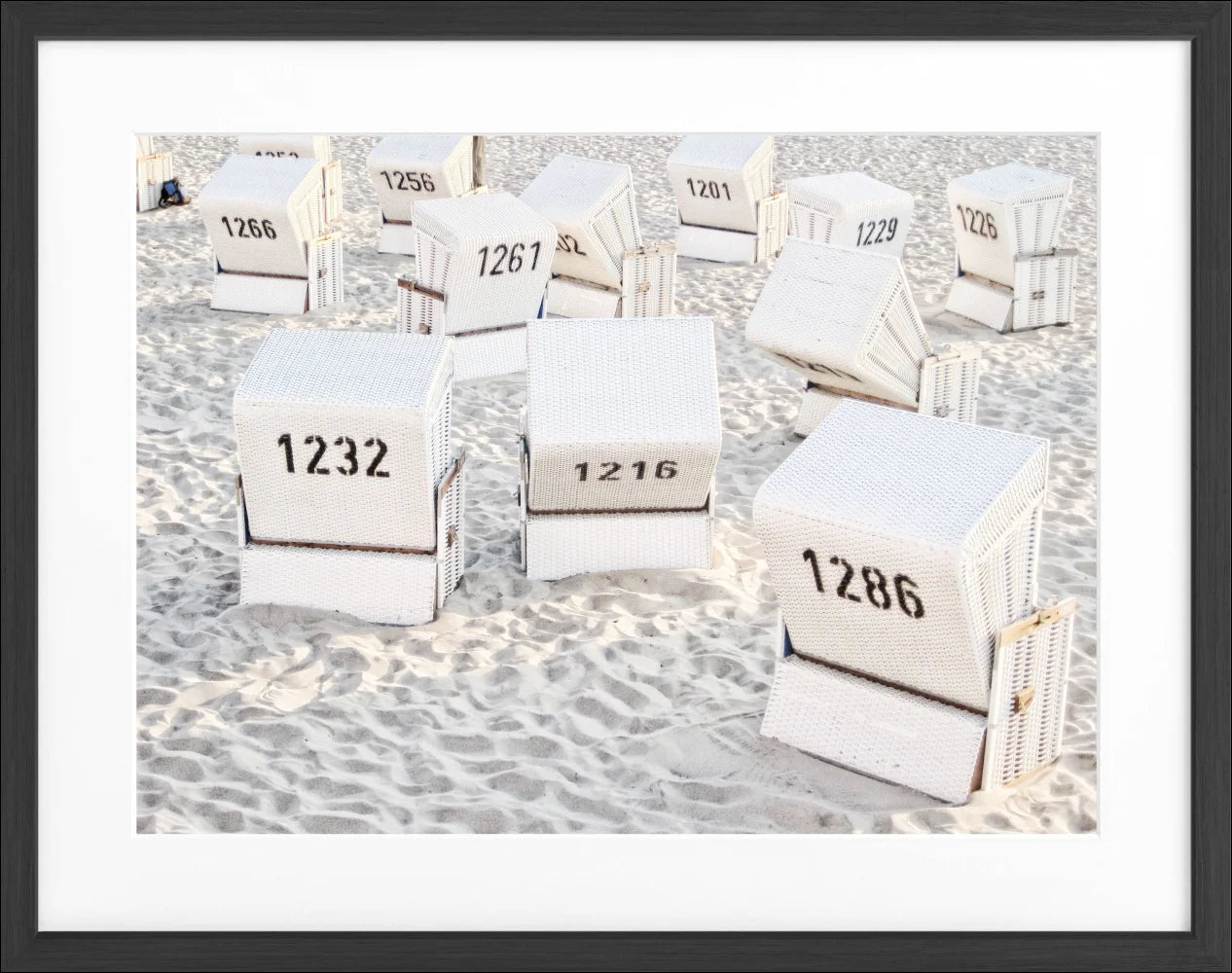 Poster ’Strandkörbe’ Sylt SY66 - Wandbilder