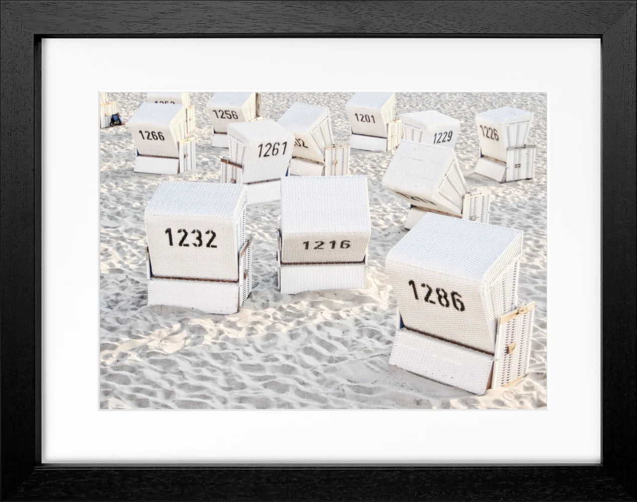 Poster ’Strandkörbe’ Sylt SY66 - Wandbilder