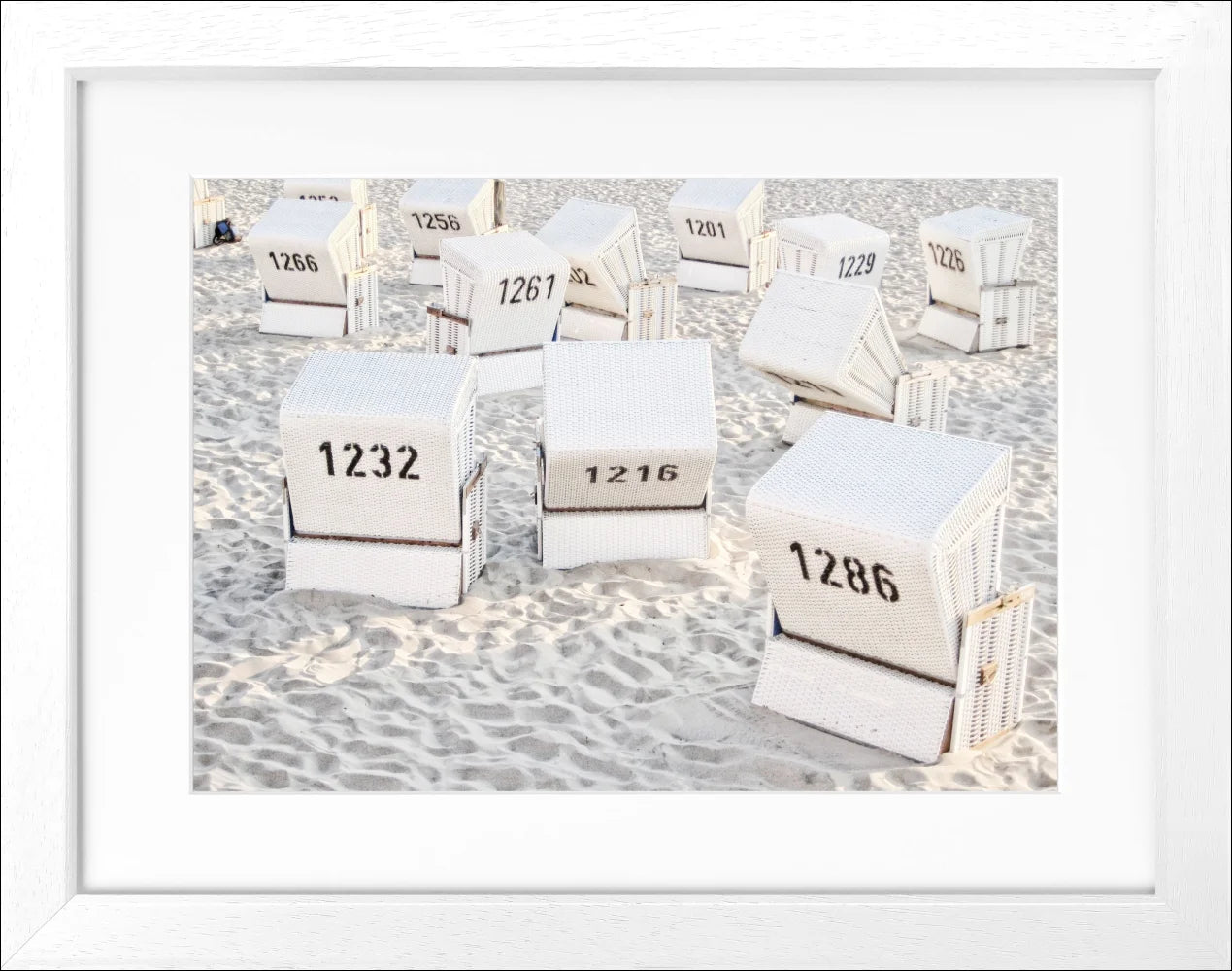 Poster ’Strandkörbe’ Sylt SY66 - Wandbilder