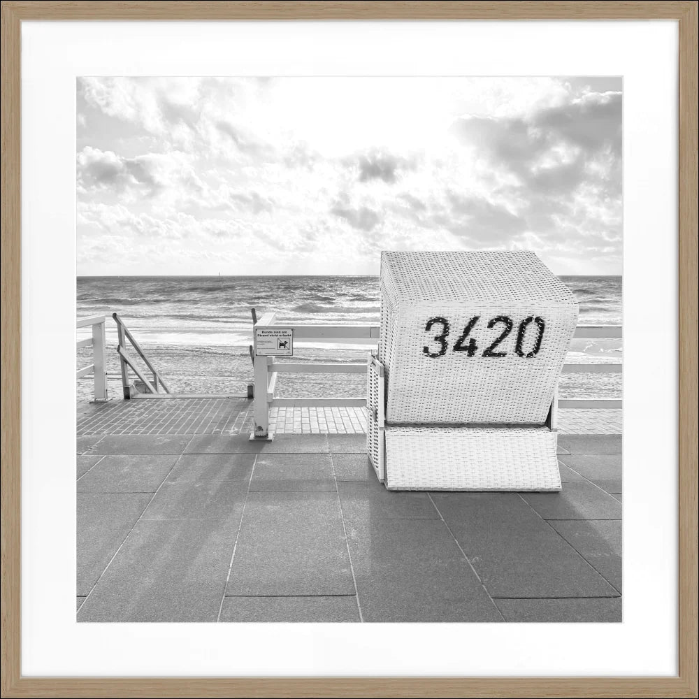 Poster ’Strandkorb Westerland’ Sylt SY79Q - Wandbilder
