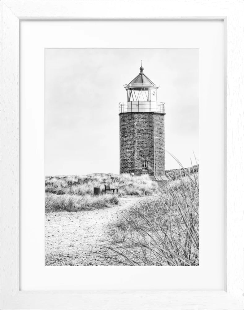 Poster Sylt Leuchtturm ’Rotes Kliff’ SY64 - Wandbilder
