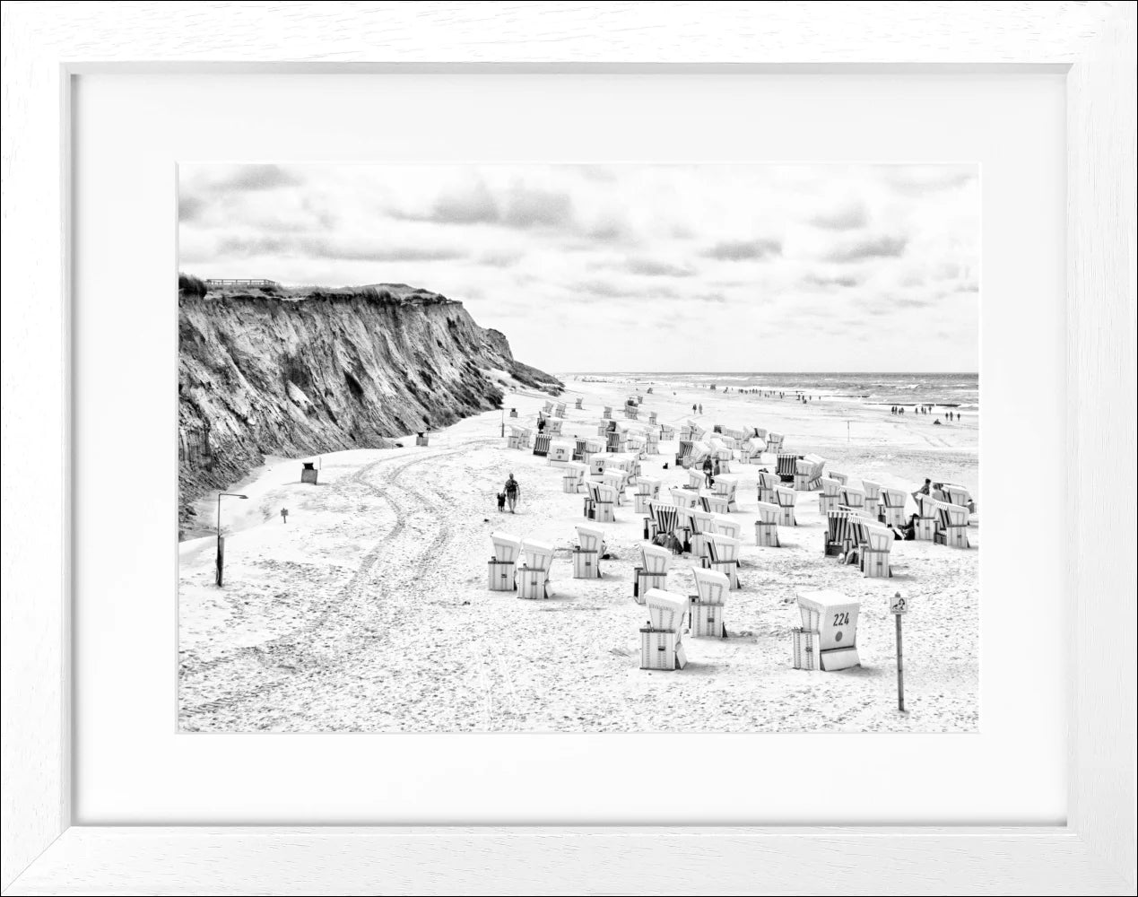Poster Sylt ’Strandkörbe Kampen’ SY58 - Wandbilder