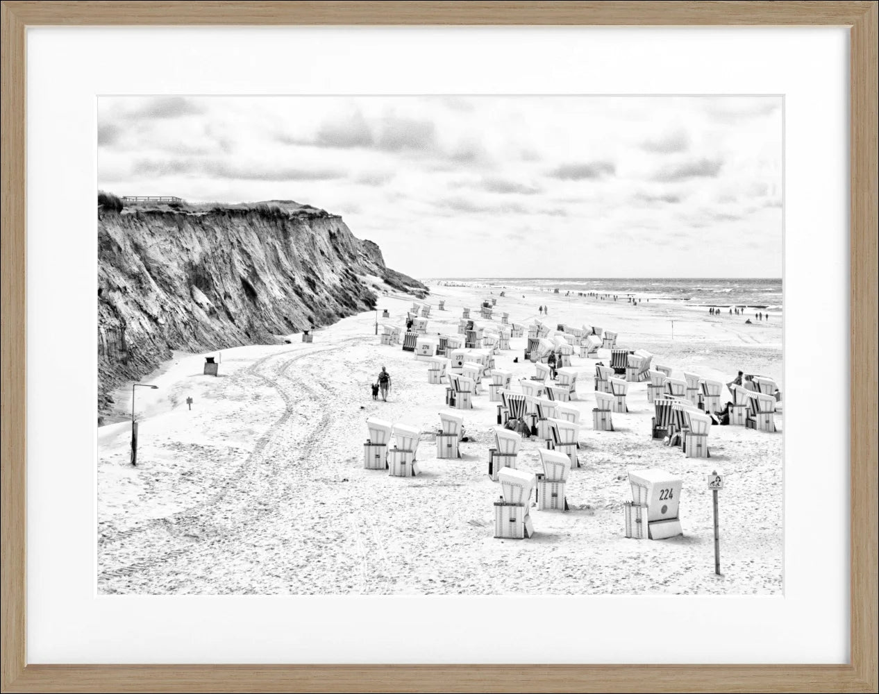 Poster Sylt ’Strandkörbe Kampen’ SY58 - Wandbilder