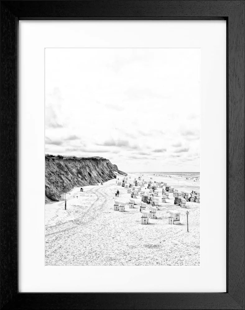 Poster Sylt ’Strandkörbe Kampen’ SY58B - Wandbilder