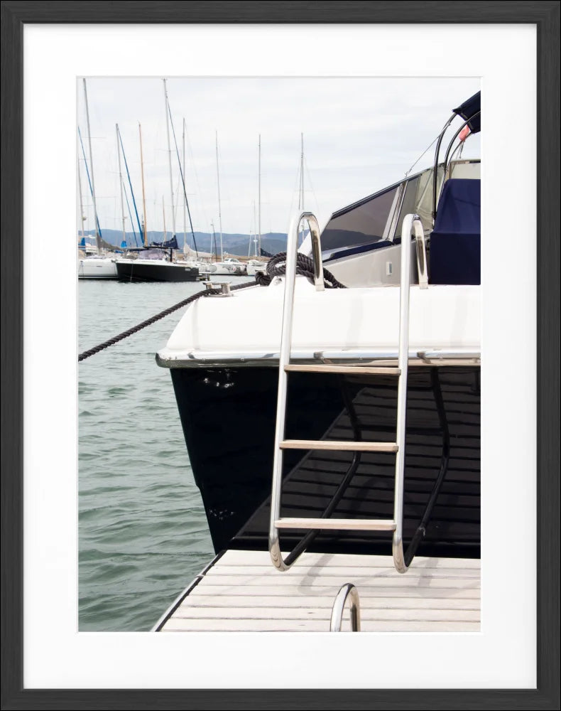 Poster ’Yacht’ Saint Tropez ST30 - Wandbilder