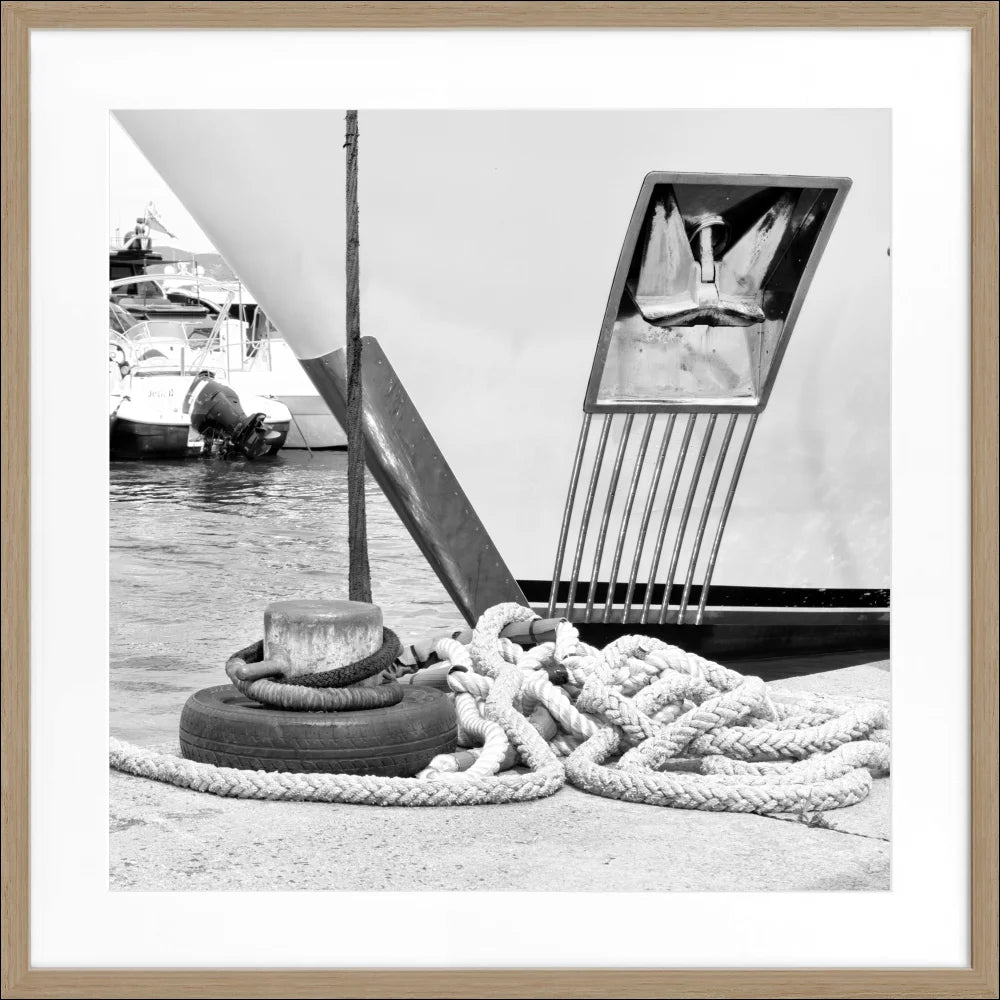 Poster ’Yacht’ Saint Tropez ST34Q - Wandbilder