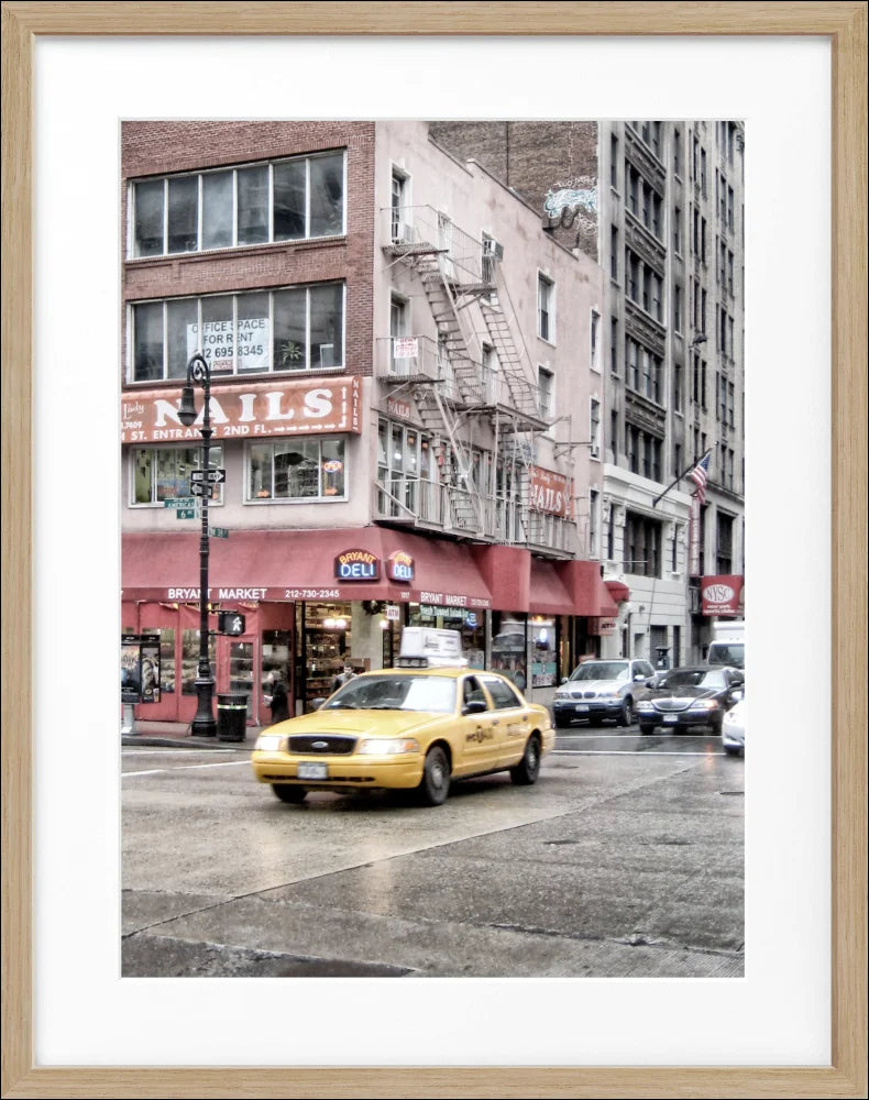 Poster ’Yellow Cab’ New York NY75A - Wandbilder