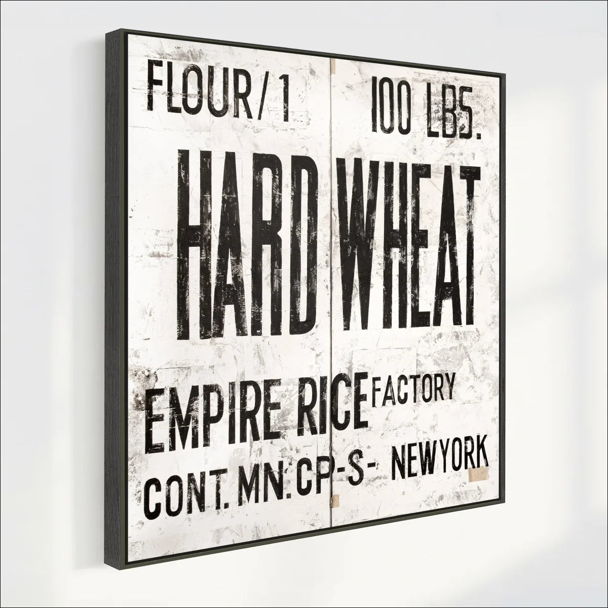 Wandbild GM13Q New York ’Wheat’ - Druck auf Leinwand