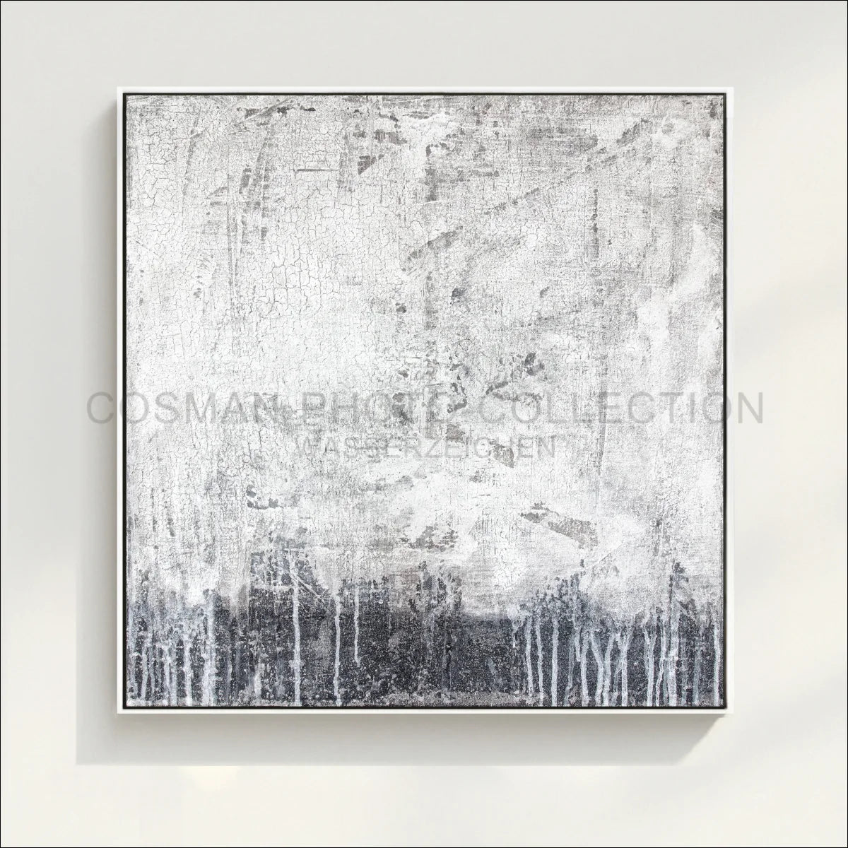 Wandbild GM18Q Abstrakt ’Struktur’ - Druck auf Leinwand