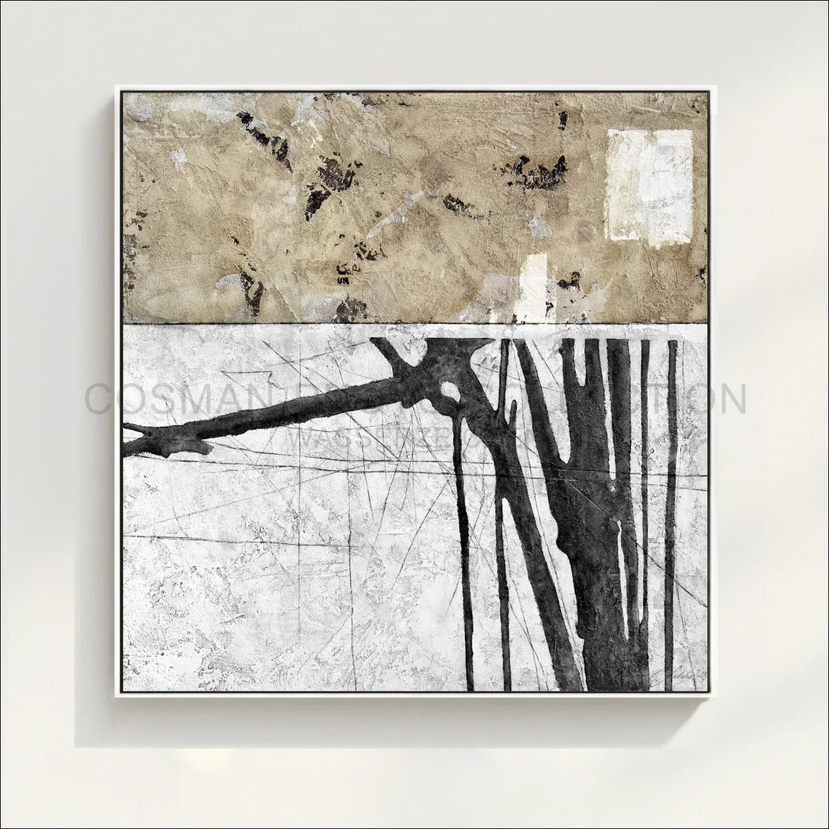 Wandbild GM68Q ’Abstrakt’ - Druck auf Leinwand