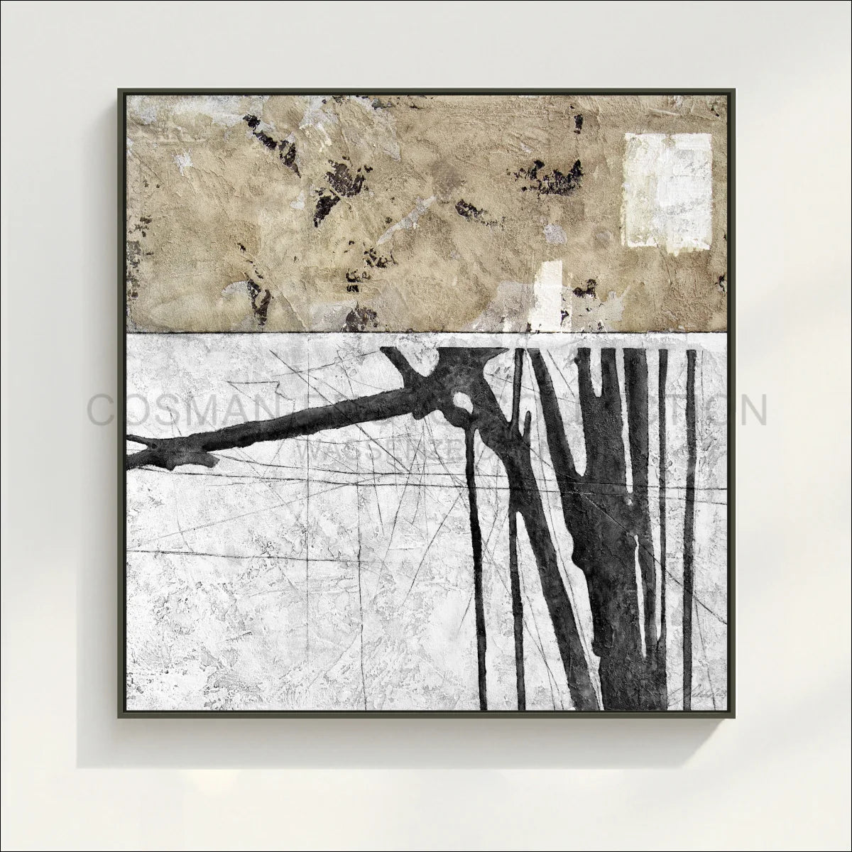 Wandbild GM68Q ’Abstrakt’ - Druck auf Leinwand