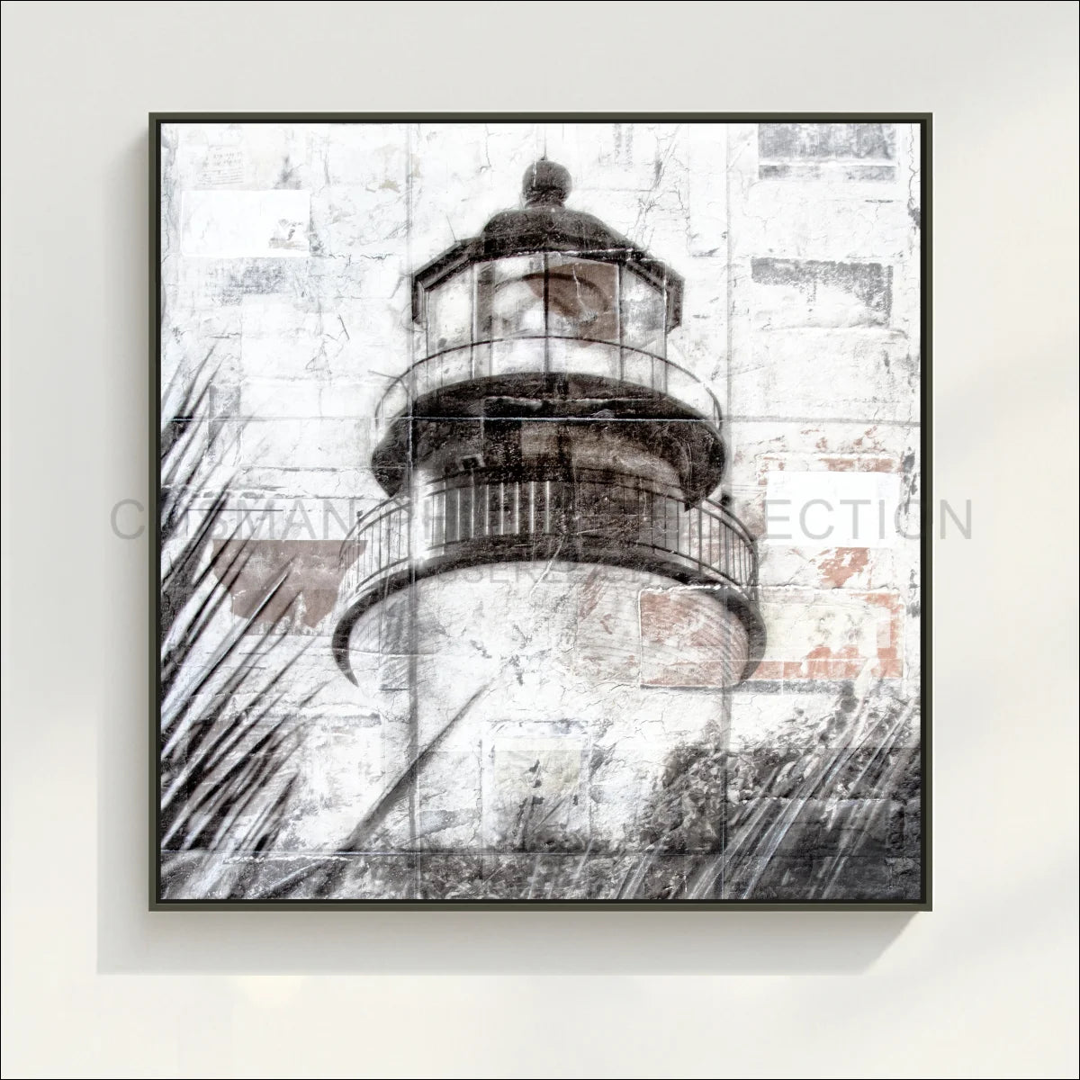 Wandbild GM75Q Florida Key West ’Lighthouse’ - Druck