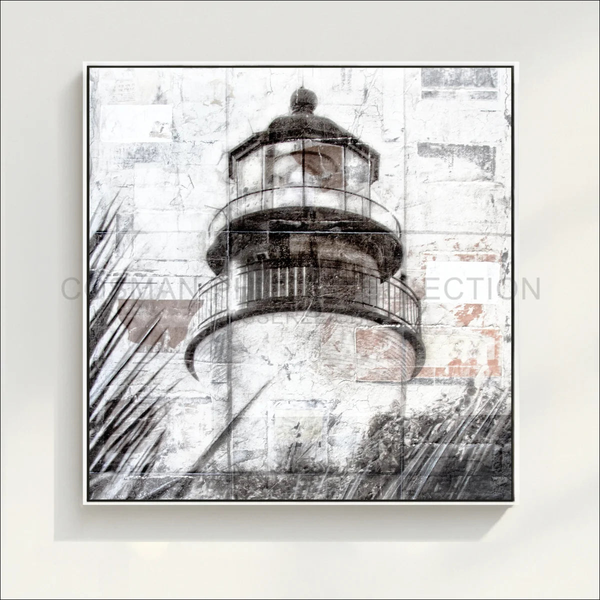 Wandbild GM75Q Florida Key West ’Lighthouse’ - Druck