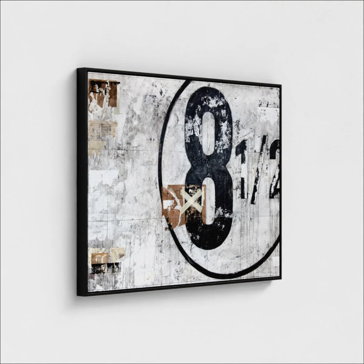 Wandbild Motiv GM01 ’Achteinhalb’ - Druck auf Leinwand