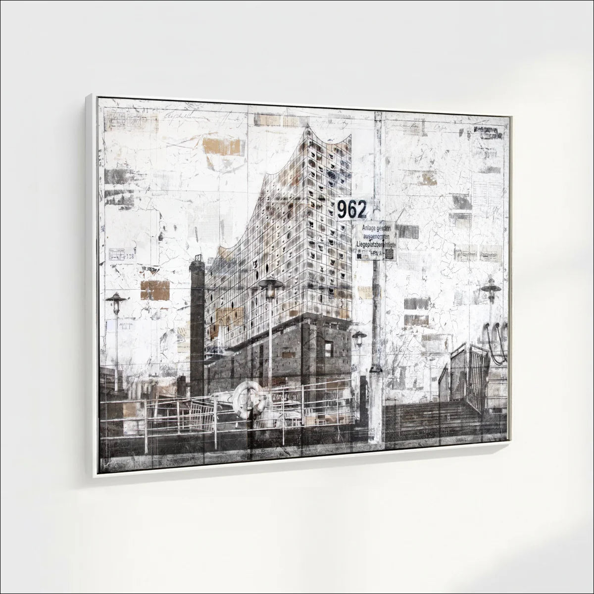 Wandbild Motiv GM03 Hamburg ’Elbphilharmonie’ - Druck
