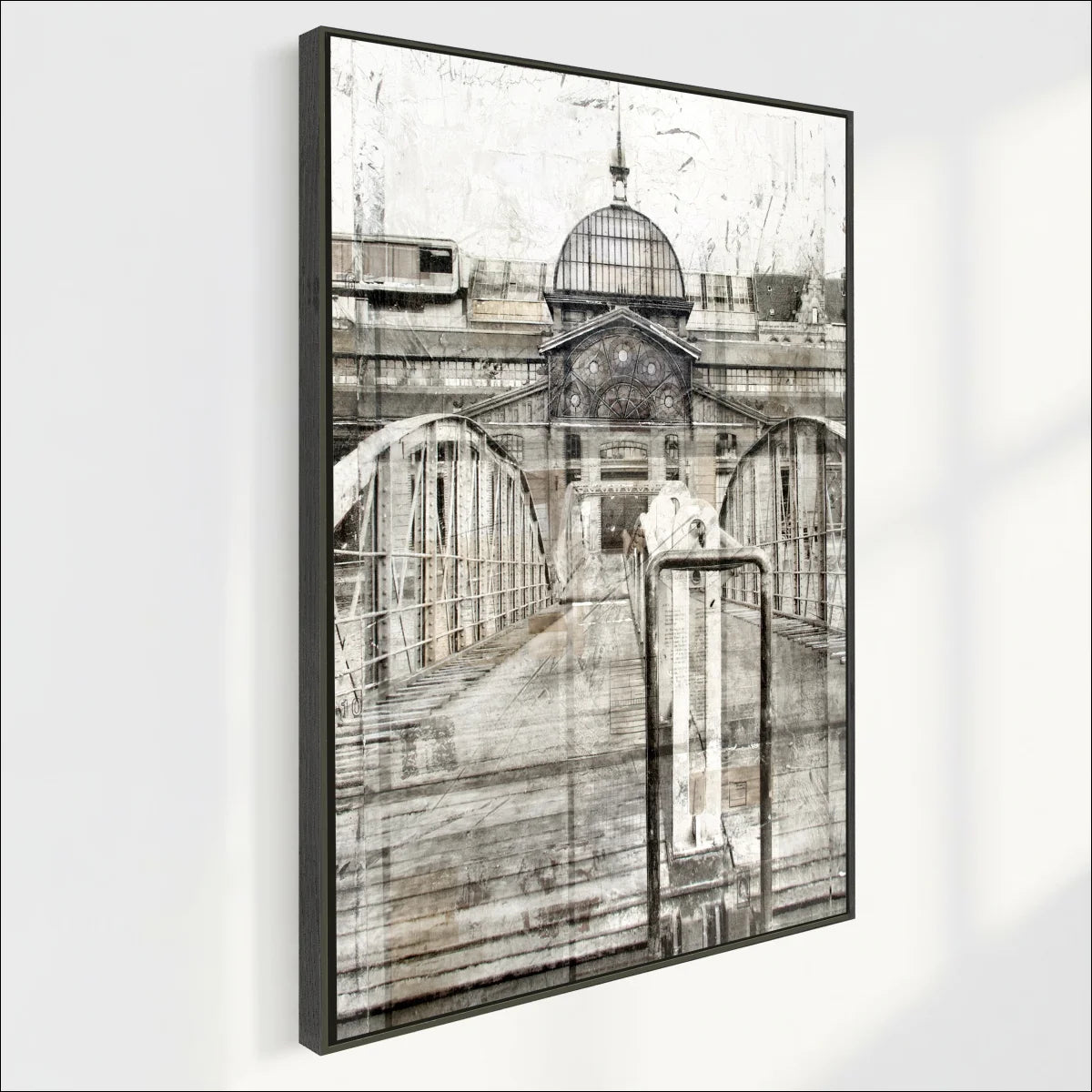 Wandbild Motiv GM04A Hamburg Fischmarkt - Druck