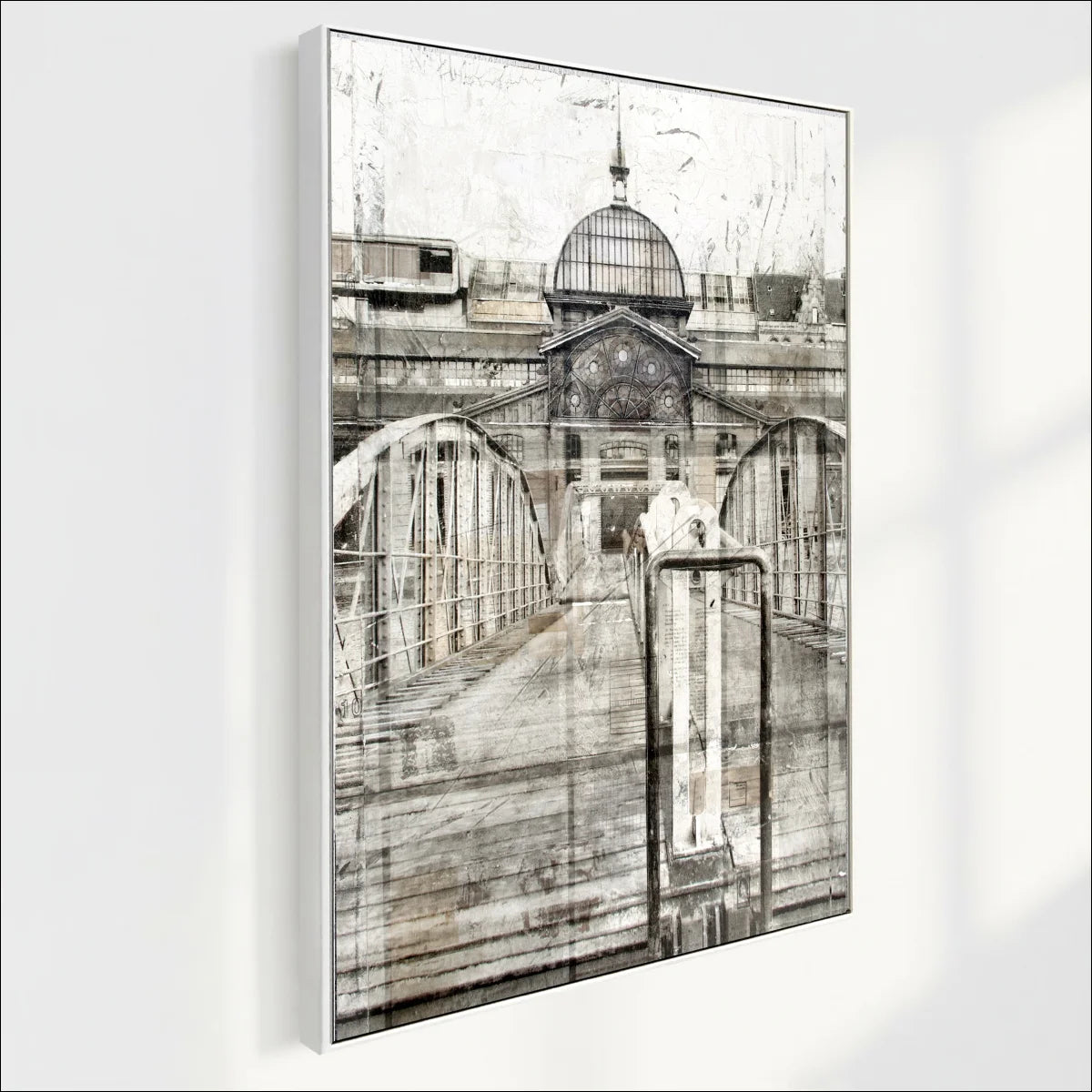 Wandbild Motiv GM04A Hamburg Fischmarkt - Druck