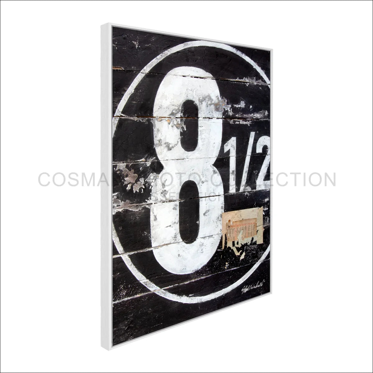 Wandbild Motiv GM15 ’acht’ - Druck auf Leinwand