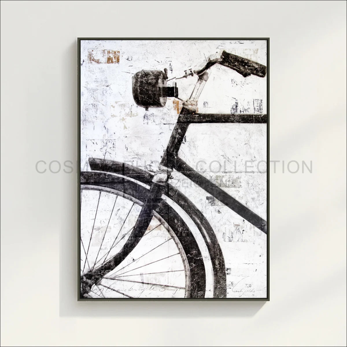 Wandbild GM16 ’Fahrrad’ - Druck auf Leinwand