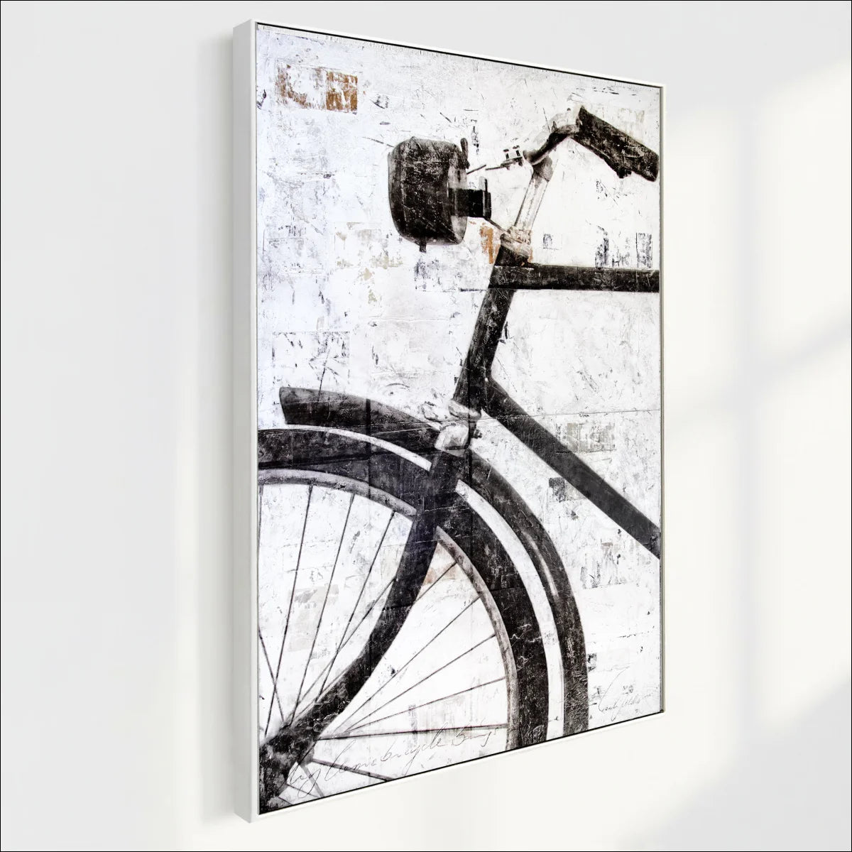 Wandbild GM16 ’Fahrrad’ - Druck auf Leinwand