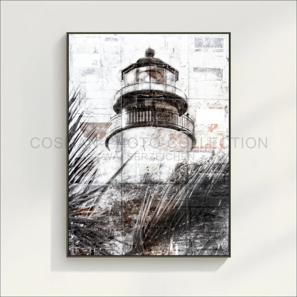 Wandbild Motiv GM75 Key West ’Lighthouse’ - Druck