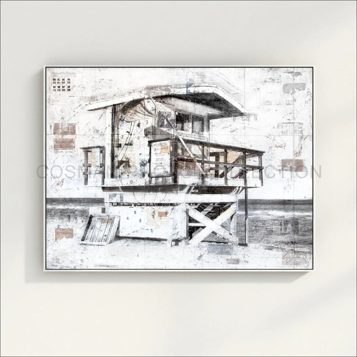 Wandbild Motiv GM78 Florida ’Lifeguard’ - Druck