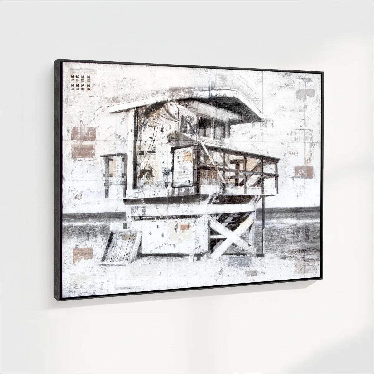 Wandbild Motiv GM78 Florida ’Lifeguard’ - Druck