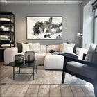 Wandbild GM88 ’Abstrakt’ - Druck auf Leinwand mit Schattenfuge