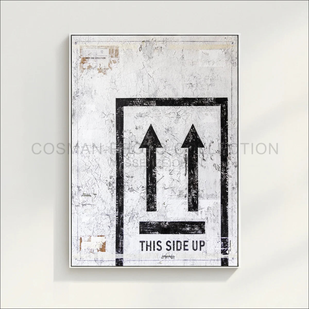 Wandbild Motiv GM90 Abstrakt ’This Side Up’ - Druck