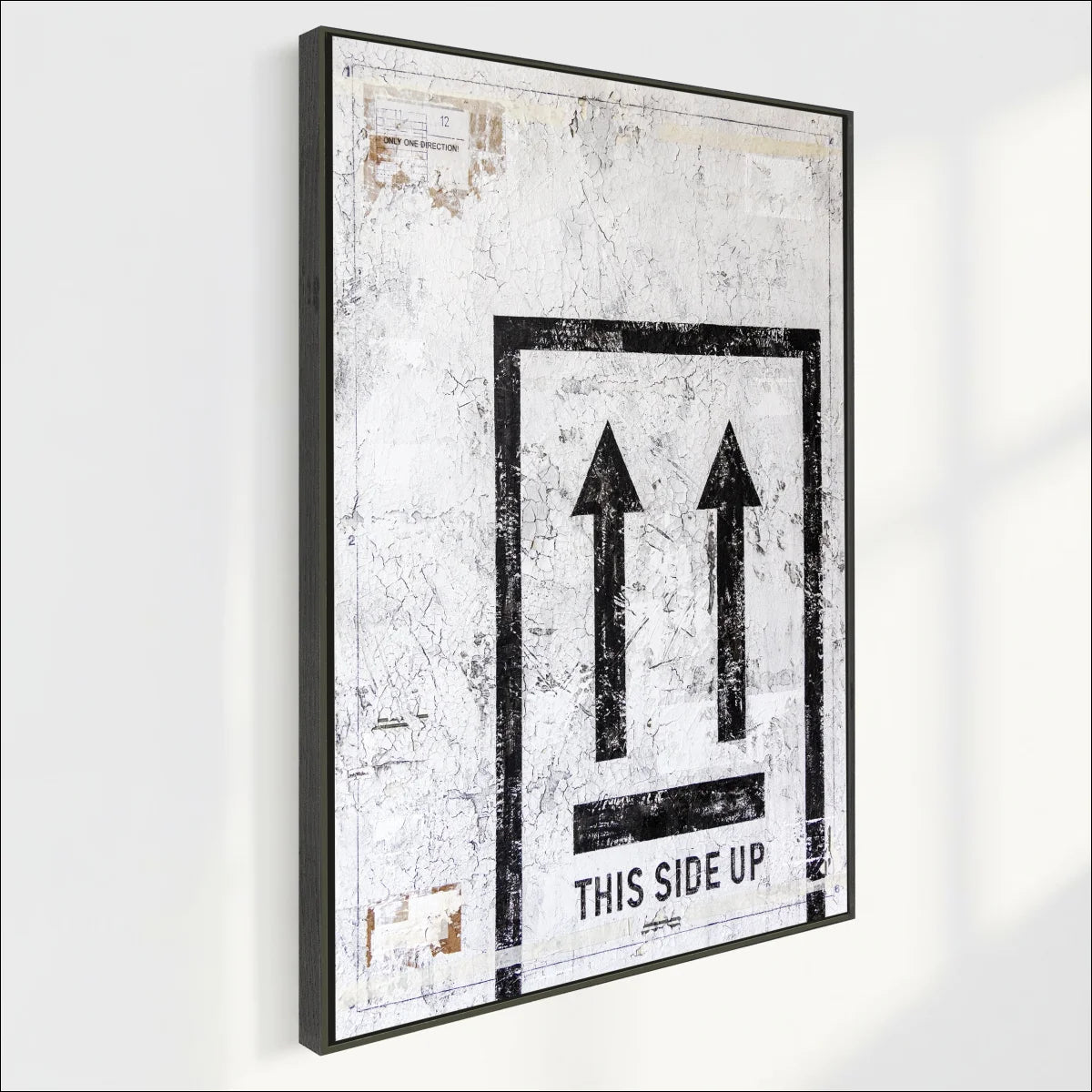 Wandbild Motiv GM90 Abstrakt ’This Side Up’ - Druck