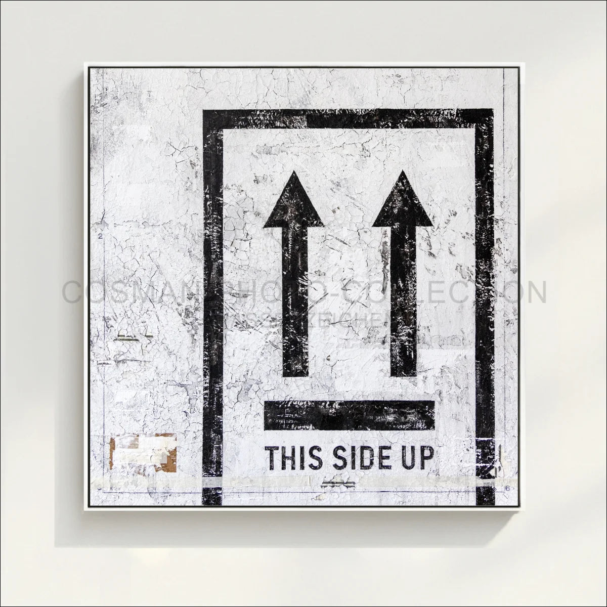 Wandbild GM90Q ’This side Up’ - Druck auf Leinwand