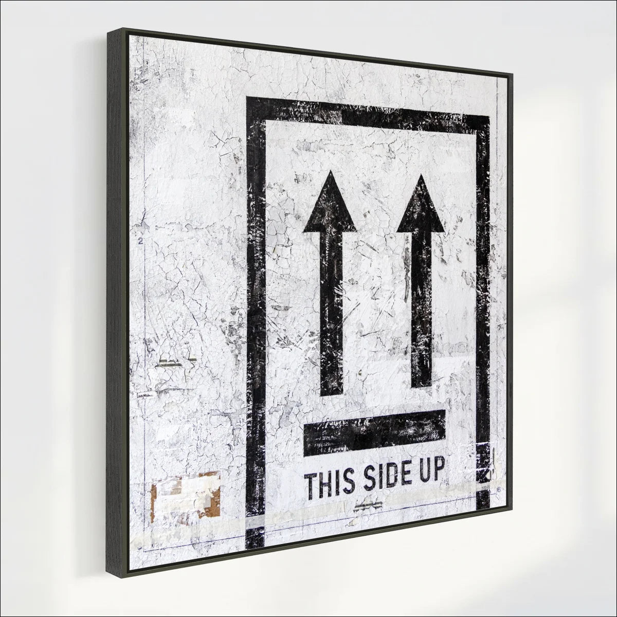 Wandbild GM90Q ’This side Up’ - Druck auf Leinwand