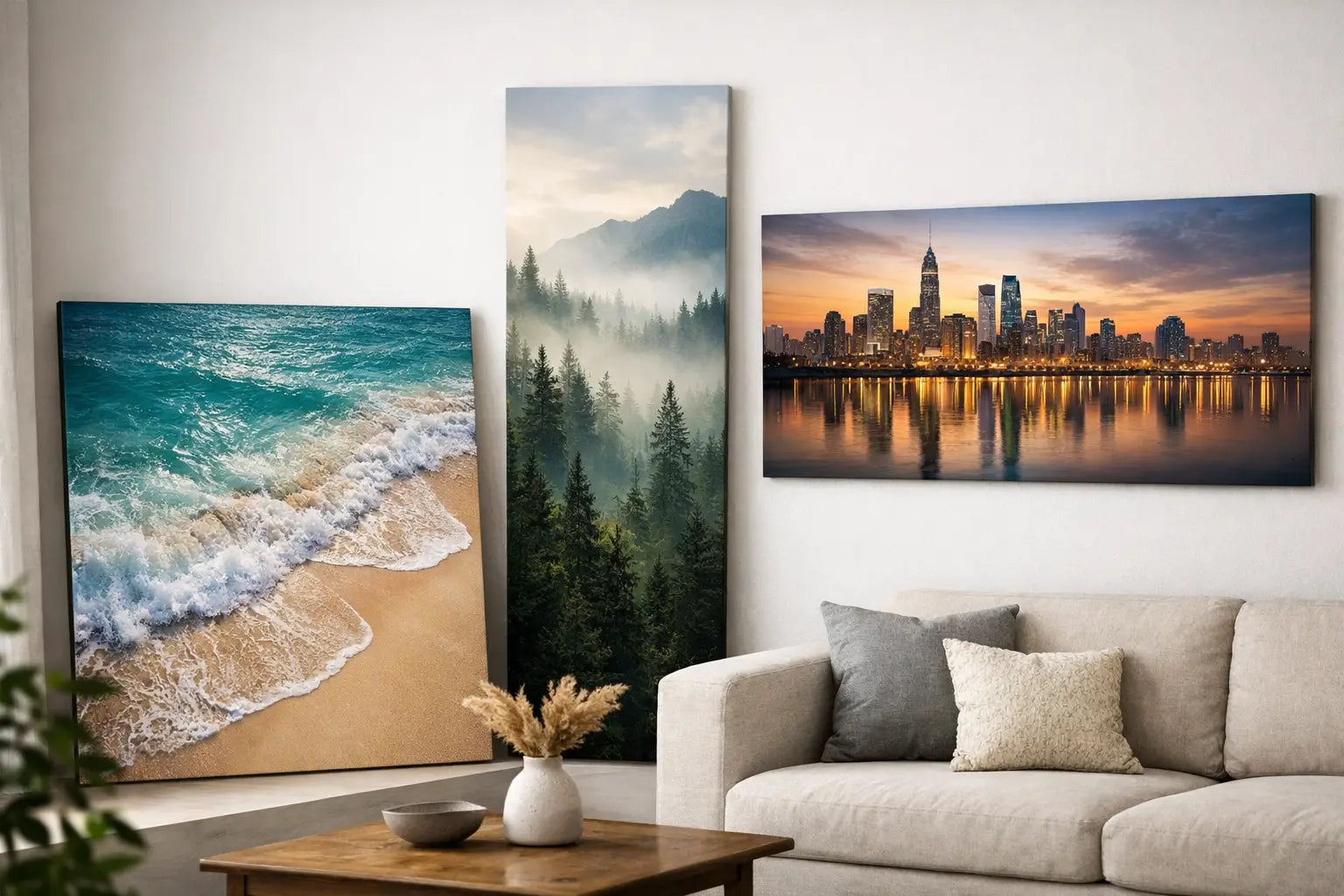 Wandbilder in Sonderformaten kaufen mit Stil