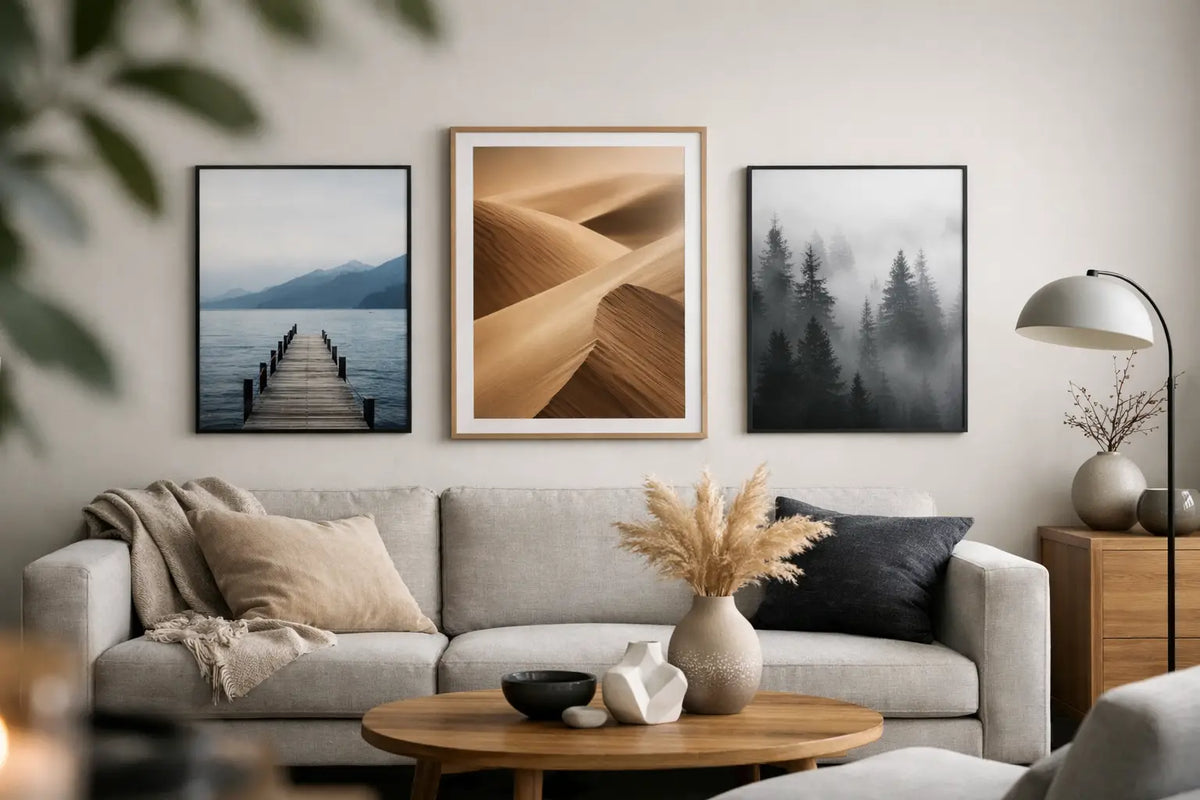 Fotokunst fürs moderne Wohnzimmer richtig wählen