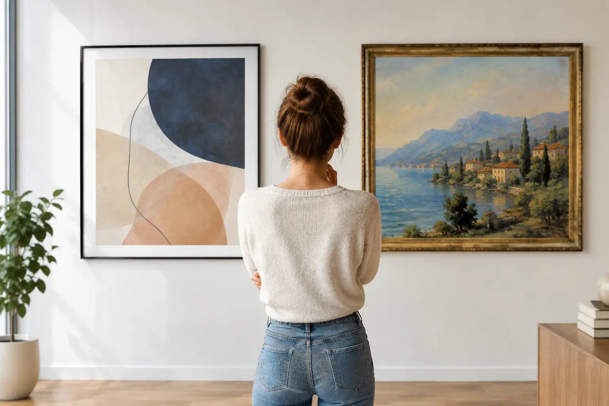 Poster oder Originalkunst - was passt besser?
