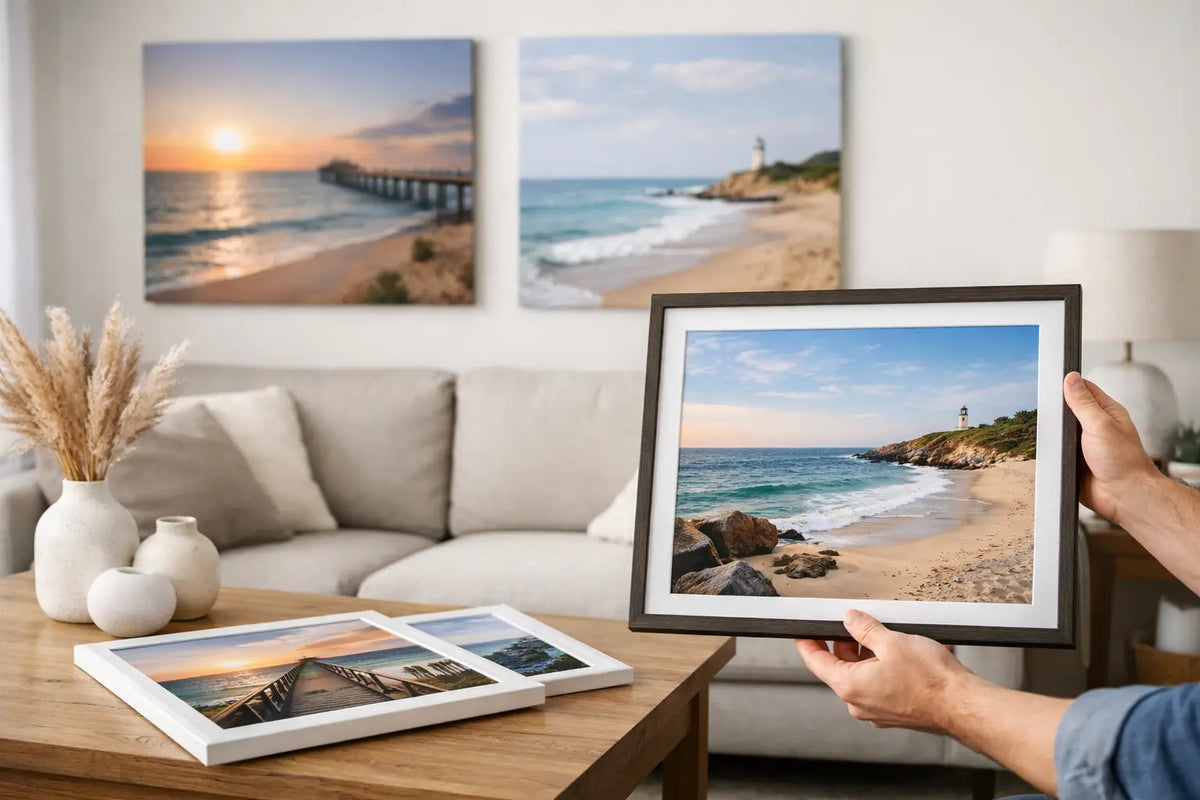Küstenbilder fürs Wohnzimmer kaufen und richtig wählen