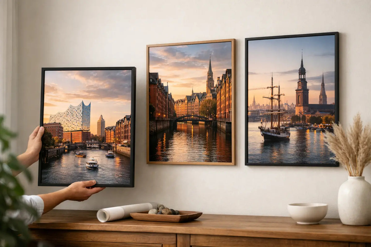 Hamburg Poster kaufen für stilvolle Wände