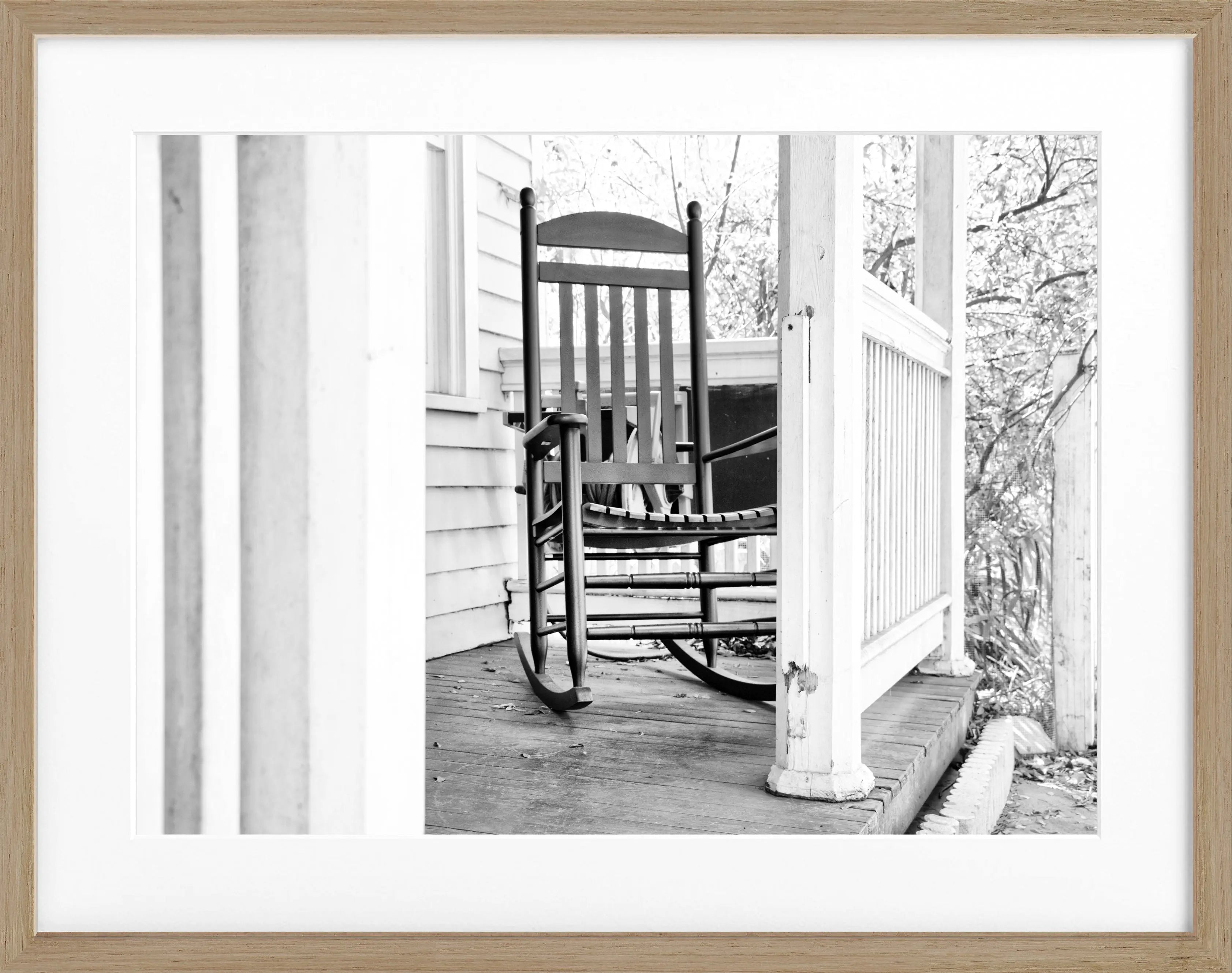 Poster mit Rahmen Florida Key West ’Deckchair’ FL07