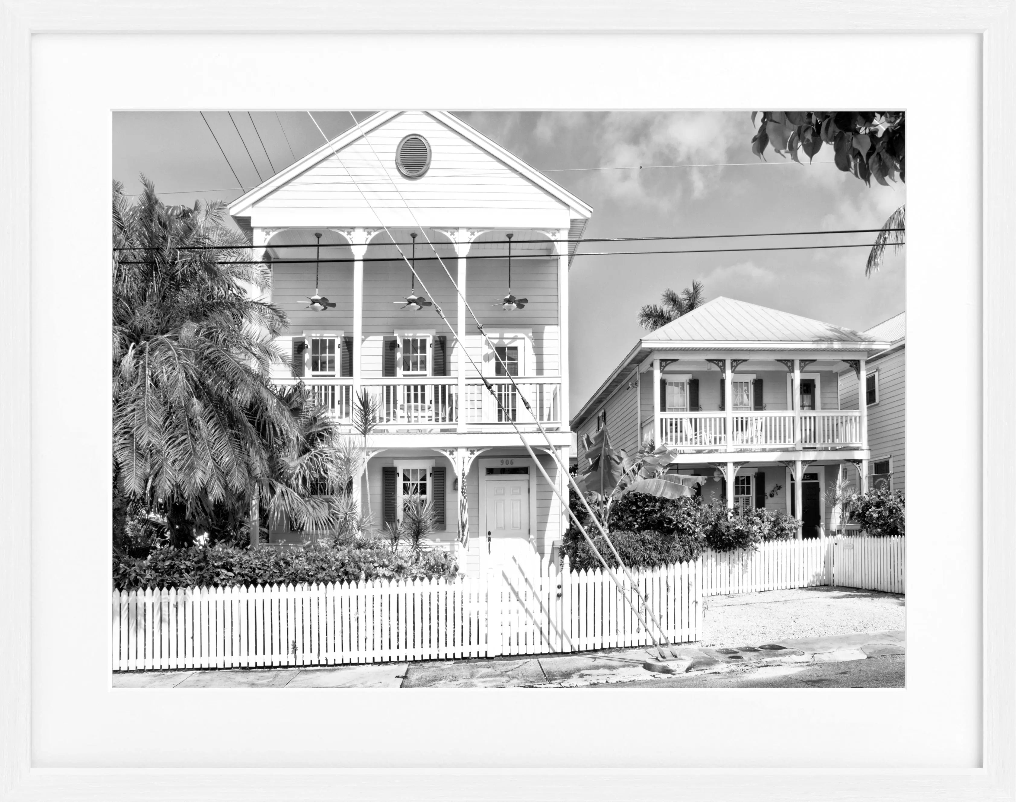 Poster mit Rahmen Florida Key West FL14 - Wandbilder