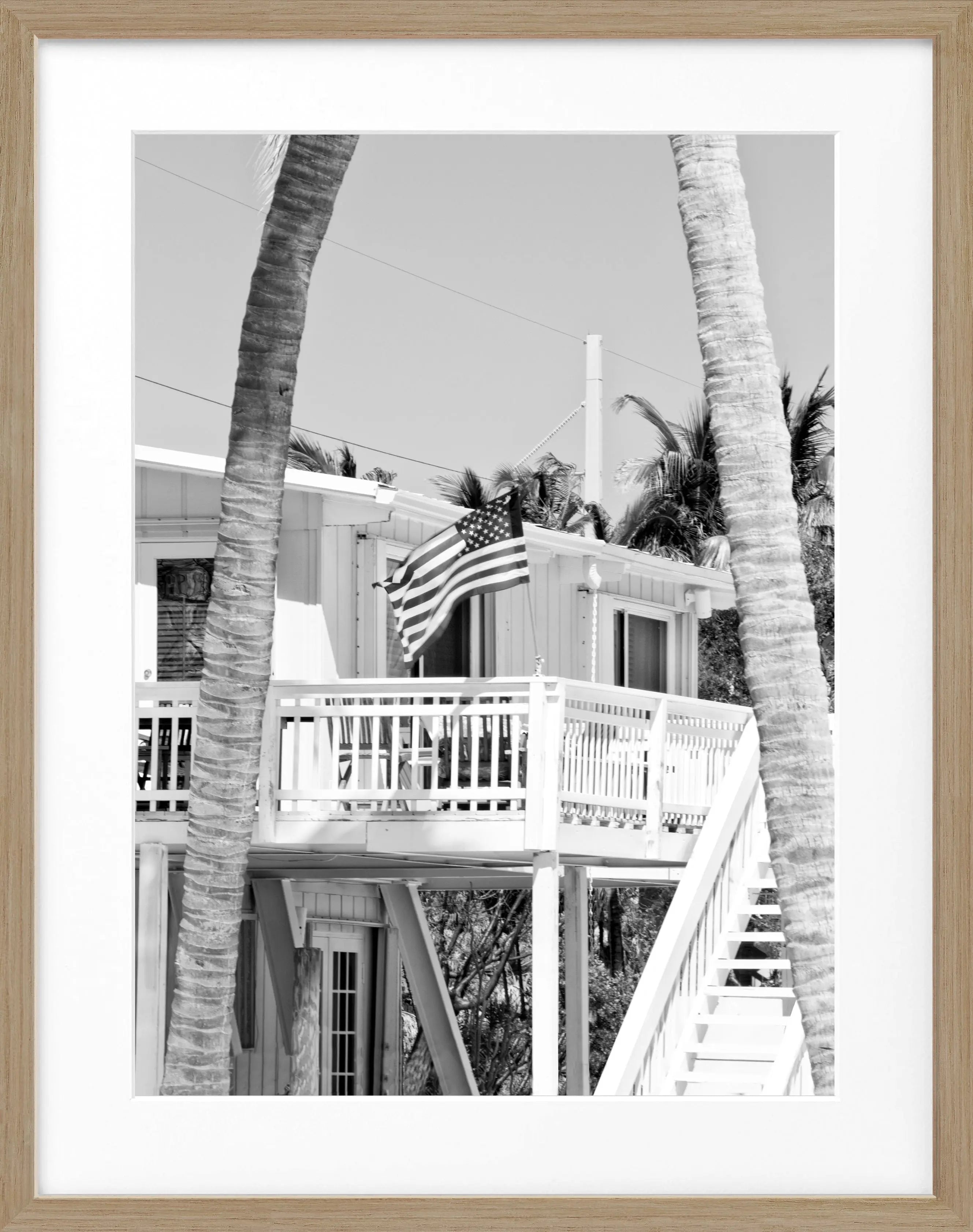 Poster mit Rahmen Florida Keys FL20 - Wandbilder