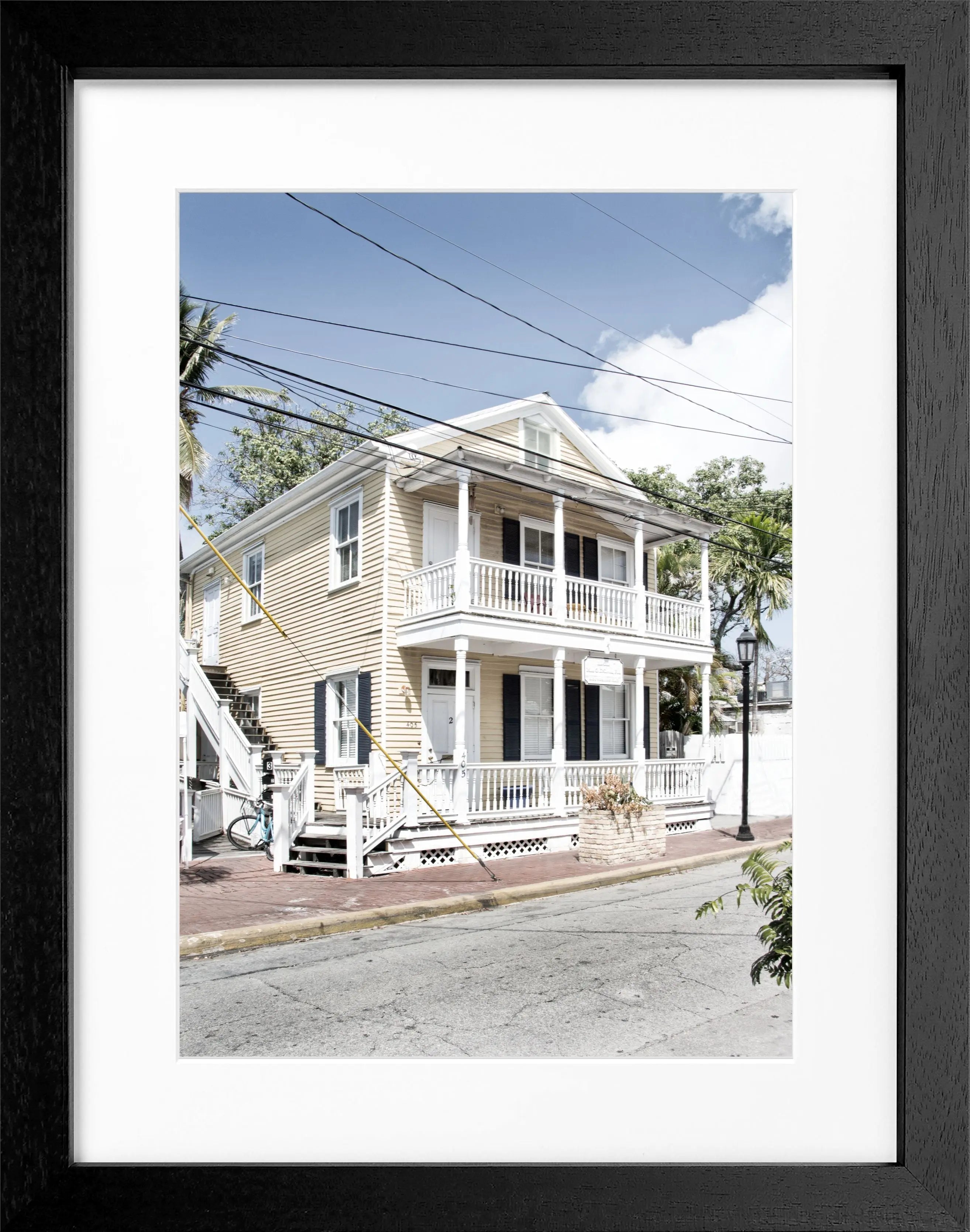 Poster mit Rahmen Florida Key West FL21 - Wandbilder