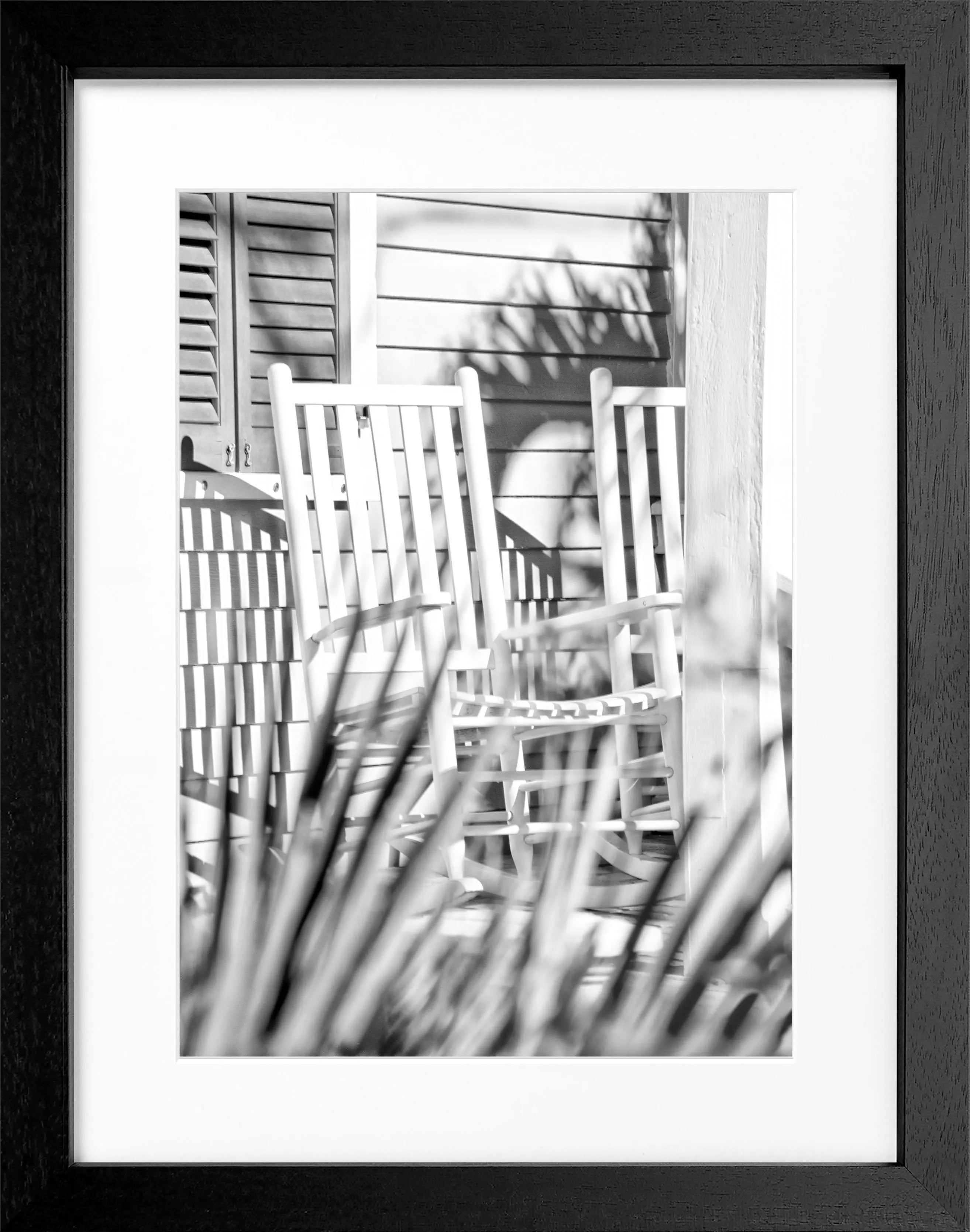 Poster mit Rahmen Florida Key West ’Deckchair’ FL24