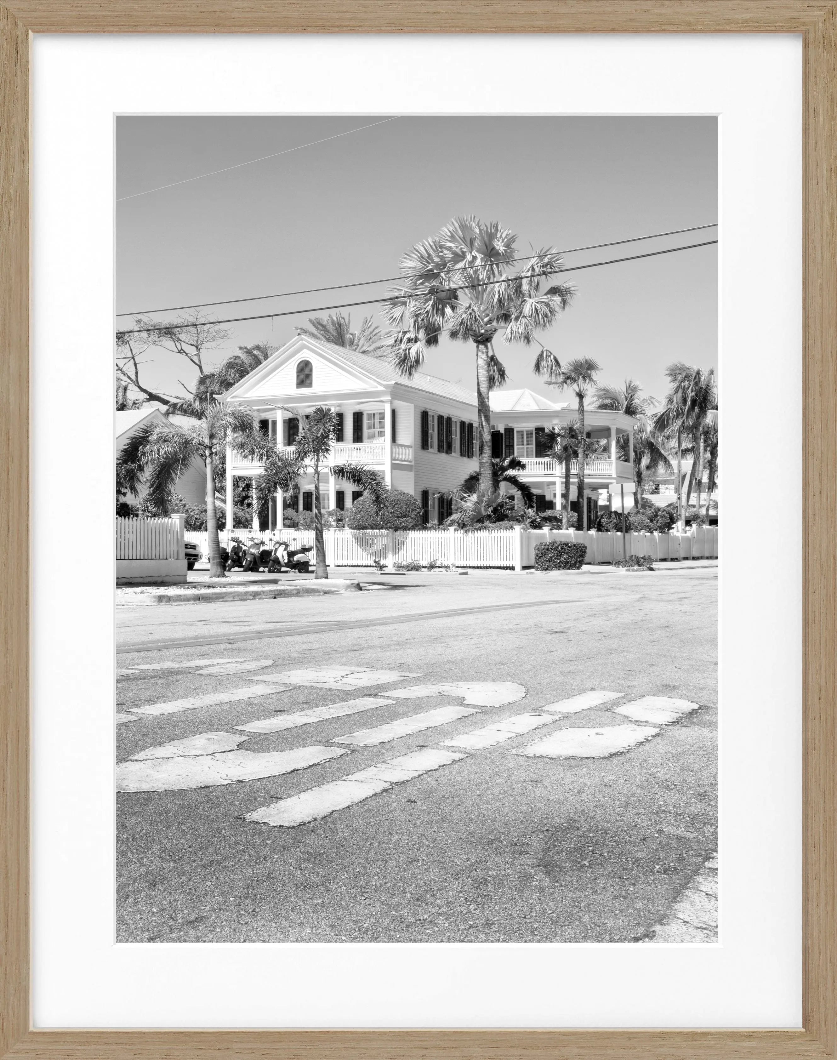 Poster mit Rahmen Florida Key West FL43 - Wandbilder