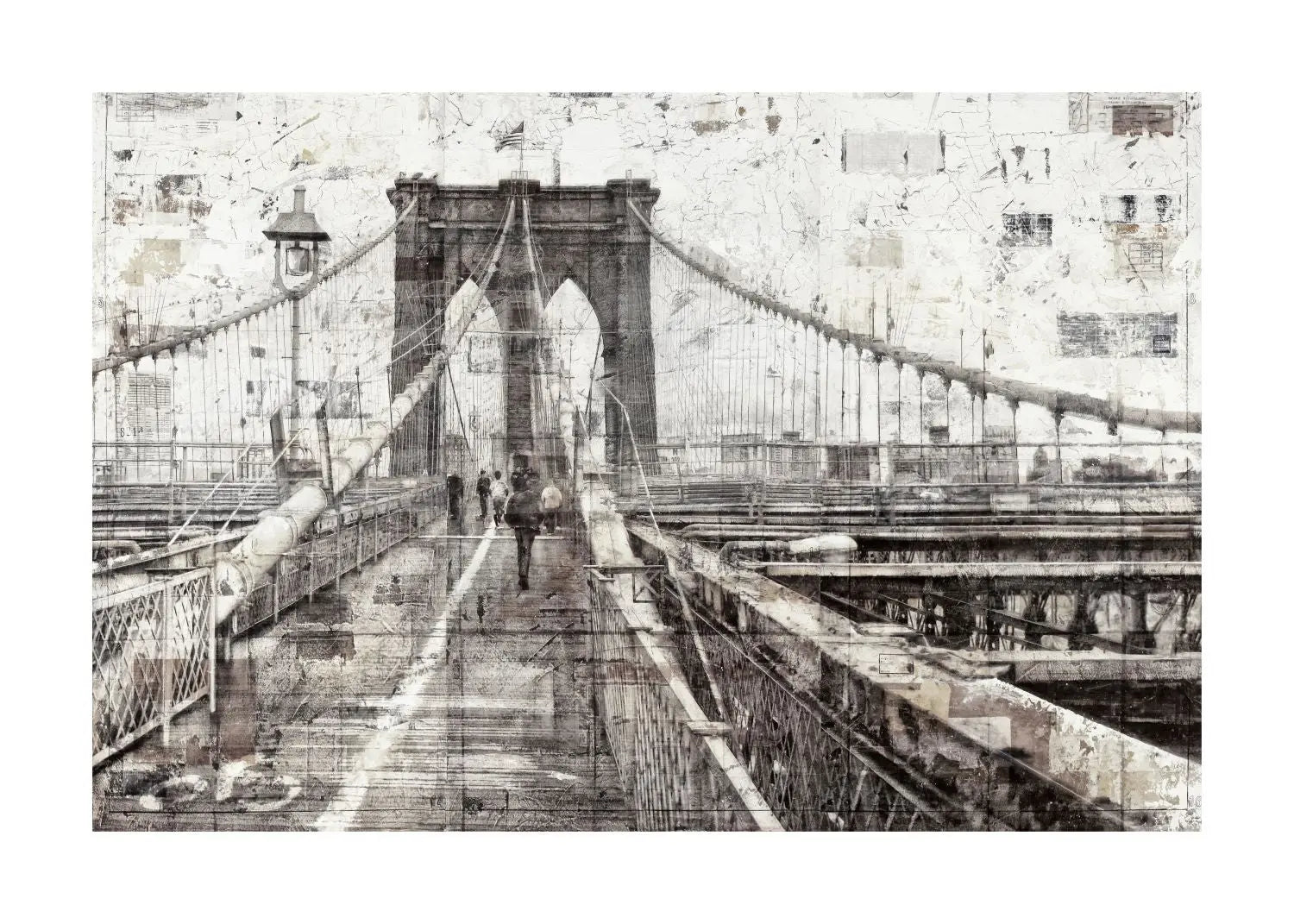 Poster / Druck Brooklyn Bridge GM02 - Wandbilder