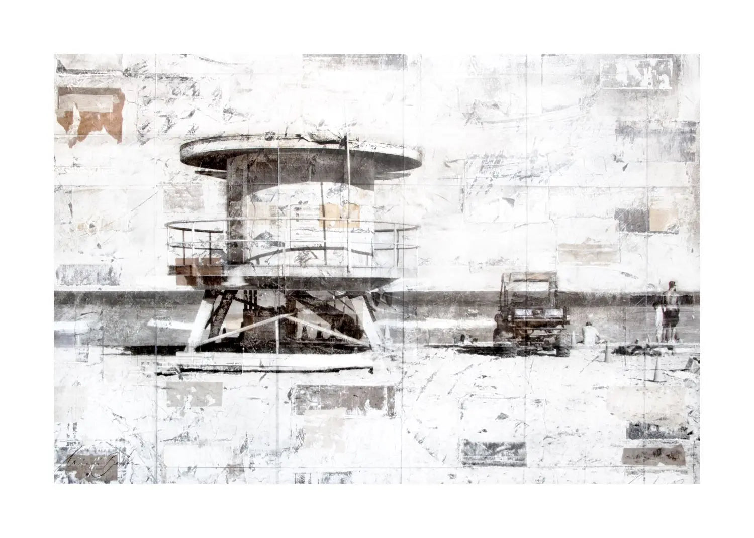 Poster / Druck ’Lifeguard’ Florida Miami Beach GM79