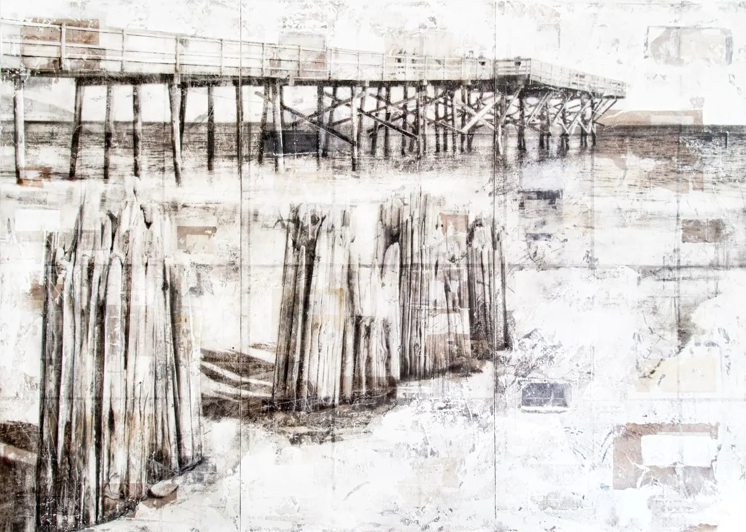 Poster / Druck Pier Kalifornien GM82 - Wandbilder