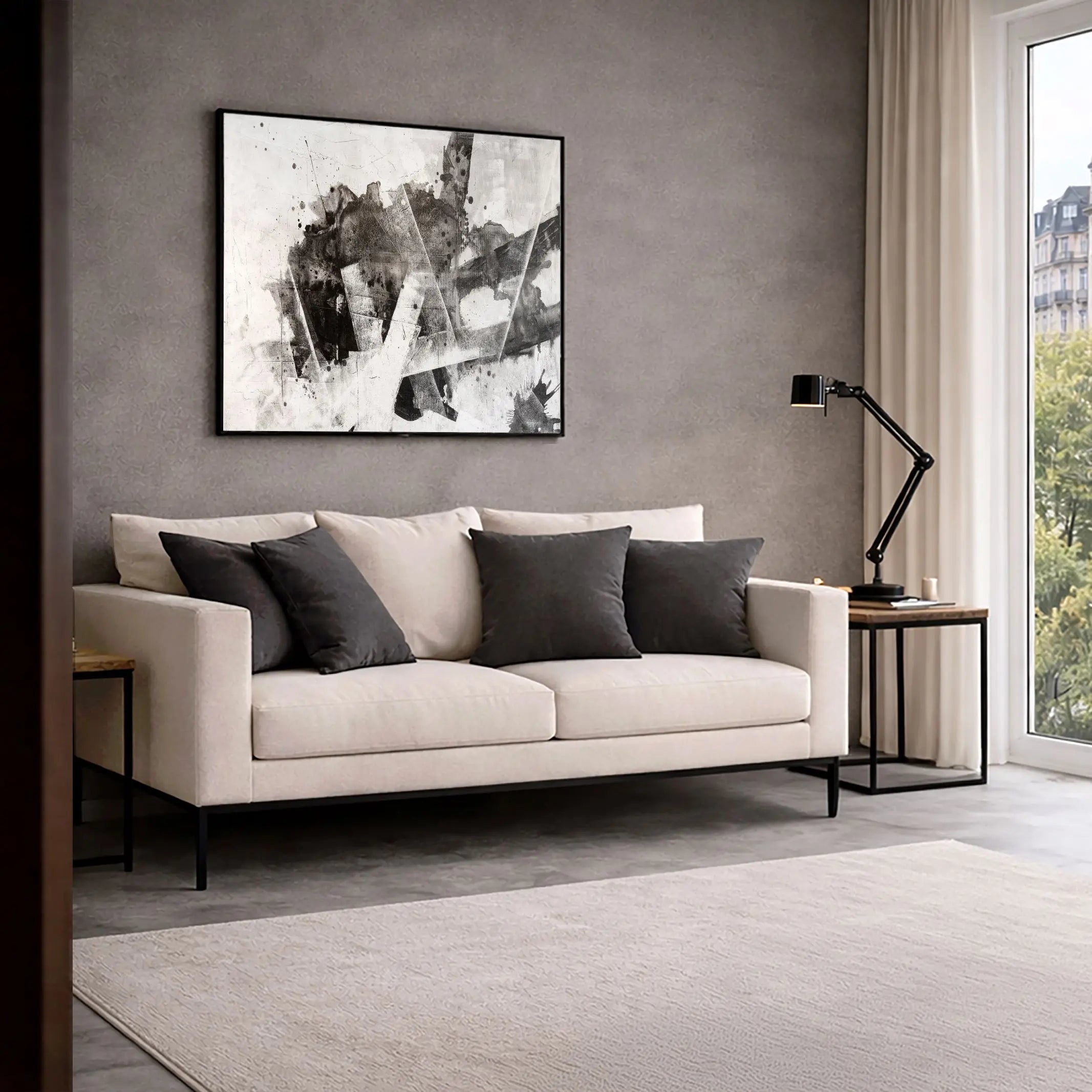 Wandbild GM88 ’Abstrakt’ - Druck auf Leinwand