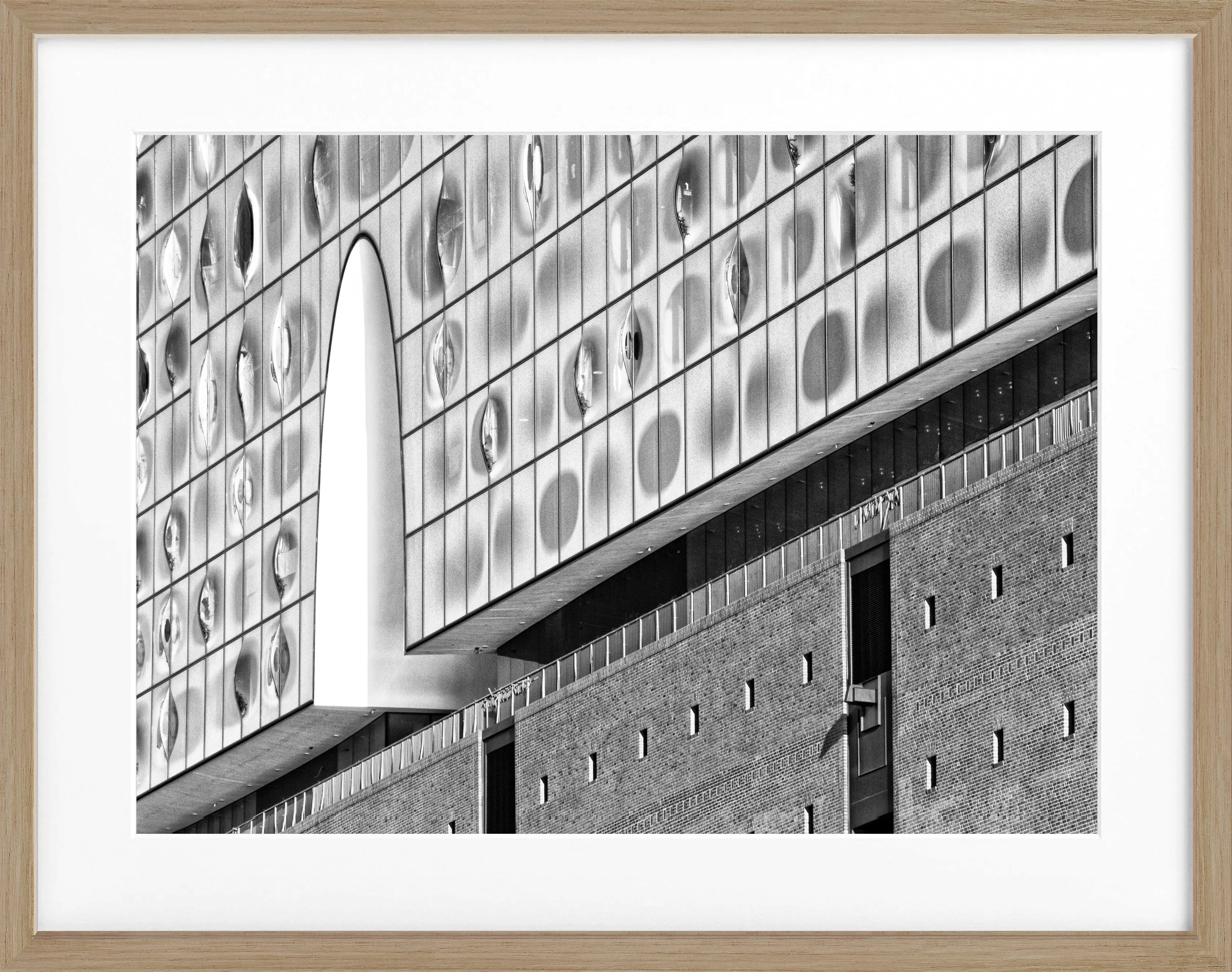 Poster mit Rahmen Hamburg ’Elphi’ HH20 - Wandbilder