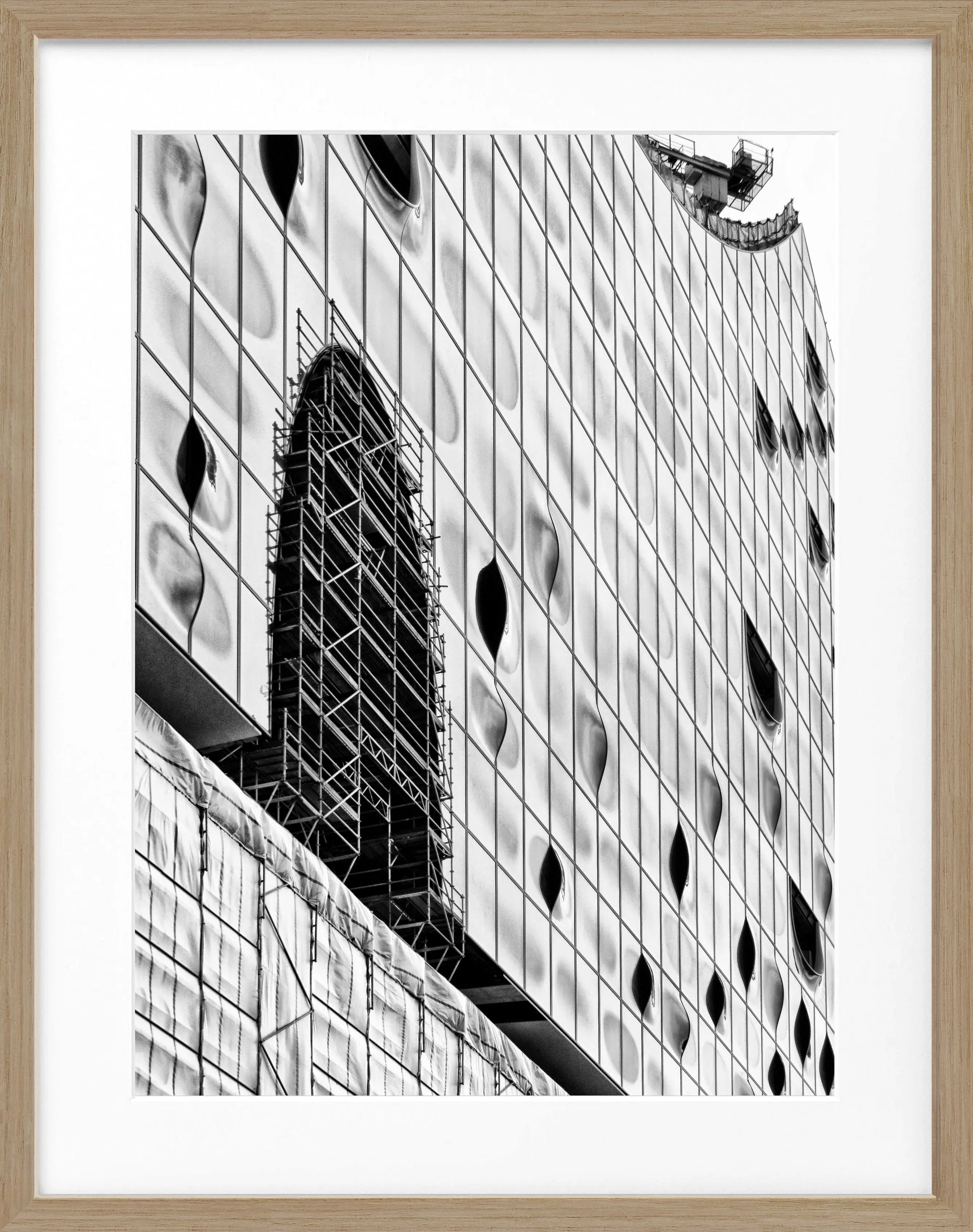 Poster mit Rahmen Hamburg ’Elphi’ HH46A - Wandbilder